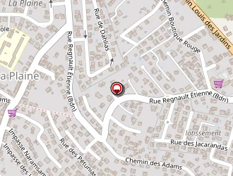 Carte de Palama Lisette à Saint-paul