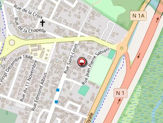 Carte de Adecco à Saint-paul