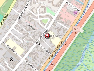 Carte de Shop Racing à Saint-paul