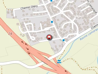 Carte de B.clarivet à Saint-benoît