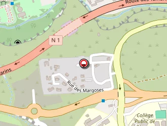 Carte de Metro India à Saint-paul