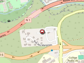 Carte de Marché U à Saint-paul