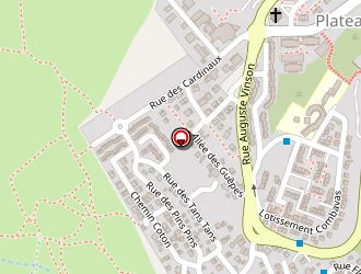 Carte de O'mega Piscines à Saint-paul