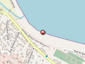 Carte de Le Moana à Saint-pierre