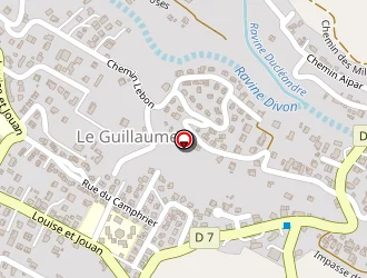 Carte de Point Chaud La Campagne à Saint-paul