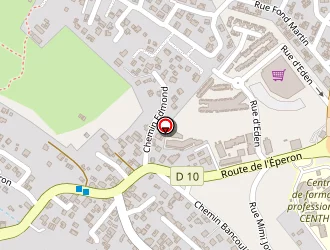 Carte de Perrot Ruffine à Saint-paul