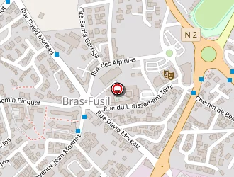 Carte de Batiprod à Saint-benoît