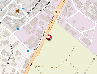 Carte de Le Roseau à Saint-benoît