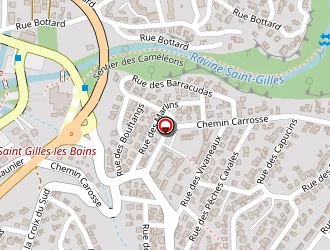 Carte de Contre Jour à Saint-paul