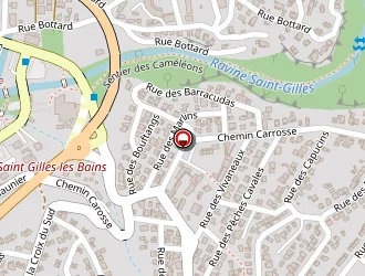 Carte de Case De Carosse à Saint-paul