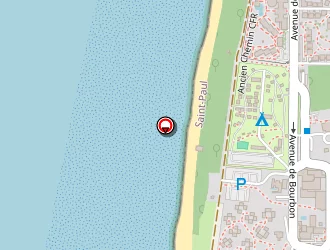 Carte de Aquaparc à Saint-paul