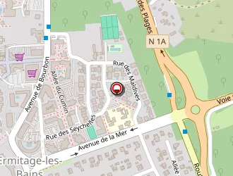 Carte de Lespri Soul à Saint-paul