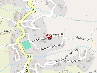 Carte de Case Ravine Daniel à Saint-paul