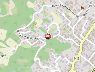 Carte de Chez Fano à Cilaos