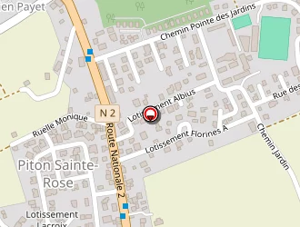 Carte de K'bidy Albert à Sainte-rose