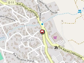 Carte de Garagil à Saint-leu