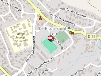 Carte de Collège Marcel Goulette à Saint-leu