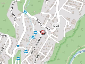 Carte de Villa Oté à Entre-deux