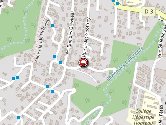 Carte de Studion Oasis à Saint-louis