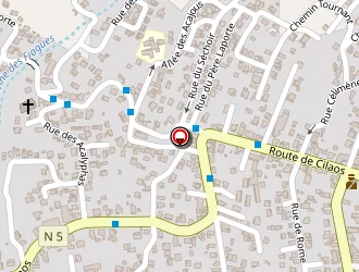 Carte de Baret David à Saint-louis