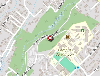 Carte de Le Campus à Tampon (le)