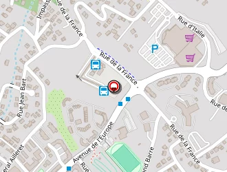 Carte de Clinique Durieux à Tampon (le)