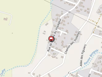 Carte de La Plombière à Saint-louis