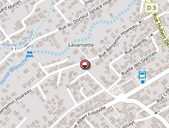 Carte de Lo Kaz Gurvann à Tampon (le)