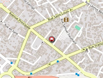 Carte de Dagard Jocelyn à Saint-louis