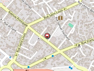 Carte de Ufa à Saint-louis