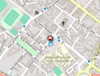 Carte de Lido Chaussure à Saint-louis