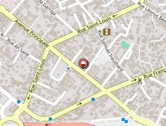 Carte de Odicolor à Saint-louis