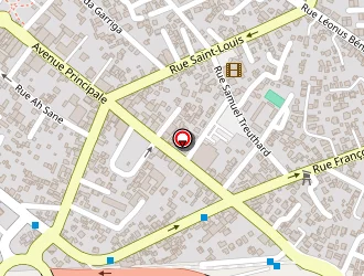 Carte de S.c.p.r. à Saint-louis