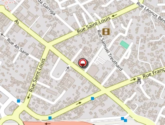 Carte de Le Dragon à Saint-louis