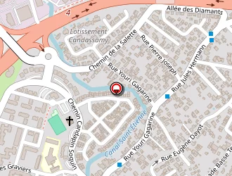 Carte de La Poste à Saint-pierre