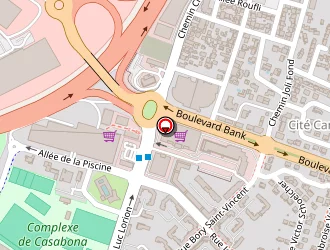 Carte de Chapeau Jacques à Saint-pierre