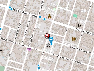 Carte de Maxime Poulain à Saint-pierre