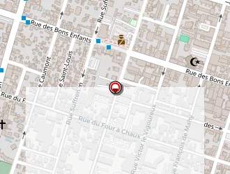 Carte de La Caz à Pêche à Saint-pierre