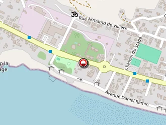 Carte de Stade De Grand Bois à Saint-pierre