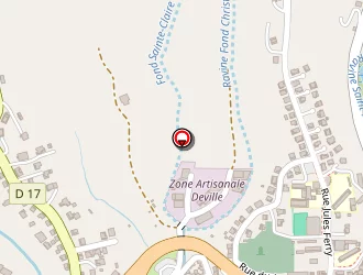 Carte de La Poste à Sainte-luce