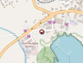 Carte de Autosur Groupement De Contrôle à Marin (le)