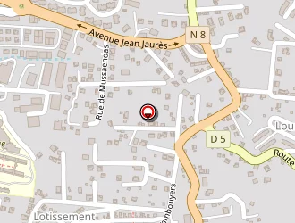 Carte de Babychou Services à Ducos