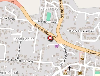 Carte de Rocher Yvon à Ducos