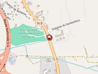 Carte de Régine Chalu à Ducos