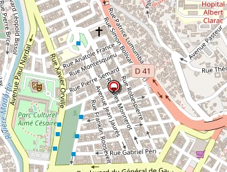 Carte de Vladelec à Fort-de-france