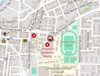 Carte de Bp Jardins à Lamentin (le)