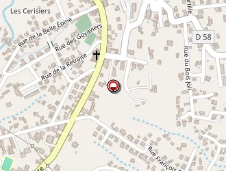 Carte de Prosper Franck à Fort-de-france