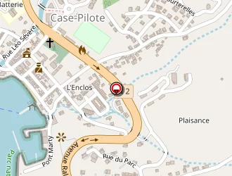 Carte de Pétronord à Case-pilote