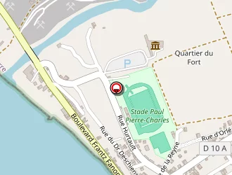 Carte de Saint Pierre Location à Saint-pierre