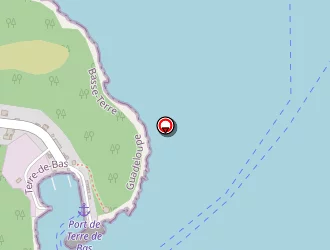 Carte de Iguana Locations à Terre-de-bas